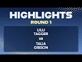 Lilli Tagger vs Talia Gibson 2026 Cincinnati Open Round One