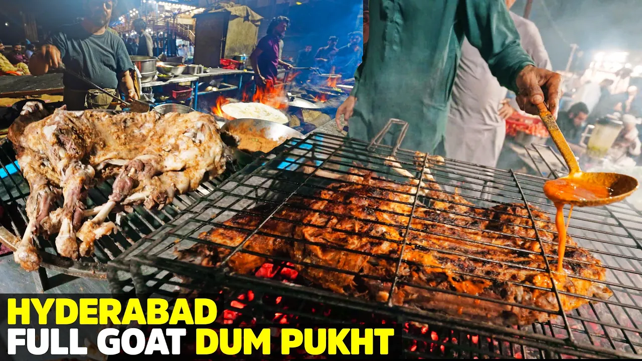 Dum Pukht Making in Hyderabad   Mutton Karhai, Namkeen Seekh, Meat Heaven in Pakistan