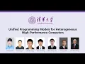 Unified Programming Models for Heterogeneous High-Performance Computers