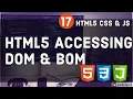Learn HTML5 Accessing DOM and BOM