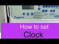 How to set time Pentair Easy Touch