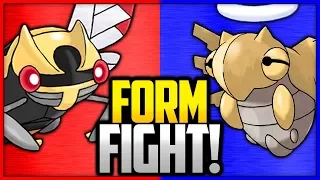 Ninjask vs Shedinja Pokemon Form Fight Branched Evolution
