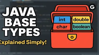 Java Primitive Types Explained Data Types in Java for Beginners int double char boolean