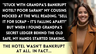 They Mocked Me For Inheriting An Old Hotel—Until They Saw The Basement!