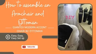Your New Favorite Spot Awaits Giantex Accent Chair Assembly