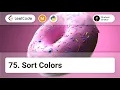 75 Sort Colors LeetCode Medium Python Solution Array Two Pointers Sorting