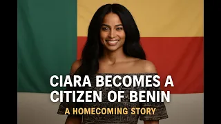 From America to Benin: American Superstar Ciara Embraces Her Roots Becoming A Citizen Of Benin