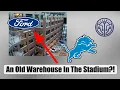 The Stadium With A 1920s Warehouse Inside - Ford Field