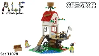 Lego Creator 31078 Treehouse Treasures - Lego Speed Build Review