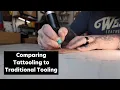 2 Comparing Tattooling to Traditional Leather Tooling
