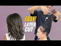 How to Cut The Perfect Layers Cut The Secret to Haircut Layers Faster Tutorial Step-by-Step