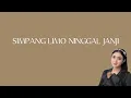 Download Lagu SIMPANG LIMO NINGGAL JANJI LIRIK - Yeni Inka
