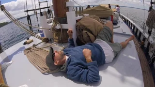 Sail on Timberwind in Belfast Maine