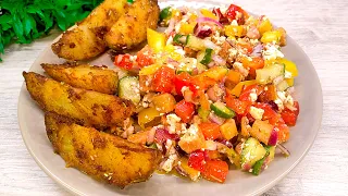 Download I can't stop eating this salad! Mediterranean salad. dinner recipe MP3