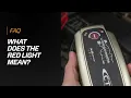 FAQ What does the red light mean on the CTEK charger