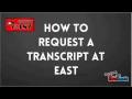 NEW - East HS Transcript Request Process