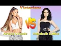 Elizabeth Gillies Vs Ariana Grande Transformation Jade West Vs Cat Valentine Then And Now
