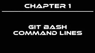 6 Chapter 1 Git Bash Command Lines Python Course