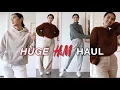 HUGE H M TRY ON HAUL Knitwear Sweaters Loungewear