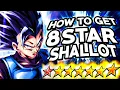 HOW TO UNLOCK SHALLOT TO 8 STARS Dragon Ball Legends Blue Shallot Story Mode Gameplay