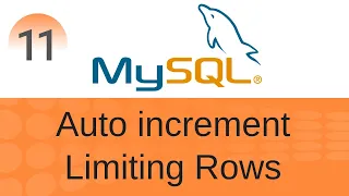 SQL Tutorial 11 Auto Increment Limit
