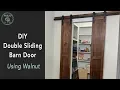 Double Barn Doors - Simple DIY Project