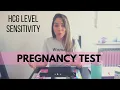 Comparing pregnancy tests by detection of HCG levels Pregnancy Test Sensitivity