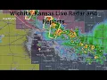 Wichita Kansas Live Radar Tracking Tornadoes Hail and Heavy Winds