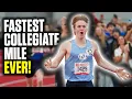 WORLD NO 3 ALL-TIME INDOOR MILE - ETHAN STRAND BU Terrier Classic 2025