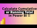 How to Calculate Running Total Cumulative total over Years and Months in PowerBI MITutorials