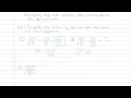 Dividing Radicals And Rationalizing The Denominator - Sample Problem 6