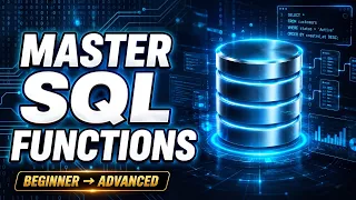 Learn SQL Functions from Scratch SQL Beginner to Advanced Course Part 2