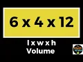 Finding volume l x w x h Mini Lesson - The Math Krew