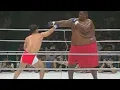 Lagu PRIDE 3: Yarbrough (600+lbs) vs Takase (169lbs)