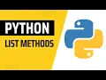 Beginner s Guide to Python List Methods