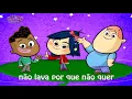 Lagu teleco e teco - o sapo não lava o pé