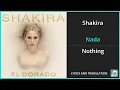 Lagu Shakira   Nada Lyrics English Translation   Dual Lyrics English and Spanish   Subtitles Lyrics