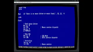 Programming for Mouse inputs on Marty PC