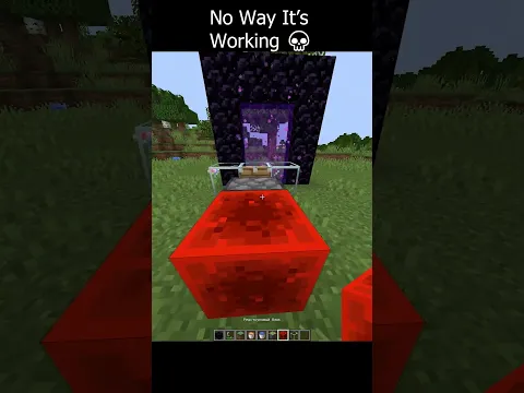 No Way💀 #minecraft