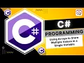 Using Arrays to Store Multiple Values in a Single Variable C Programming Learn C Tutorial