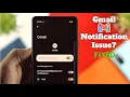 Fixed Gmail Notifications Not Working Android