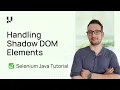 How To Handle Shadow DOM In Selenium Selenium 4 Tutorial With Java TestMu AI