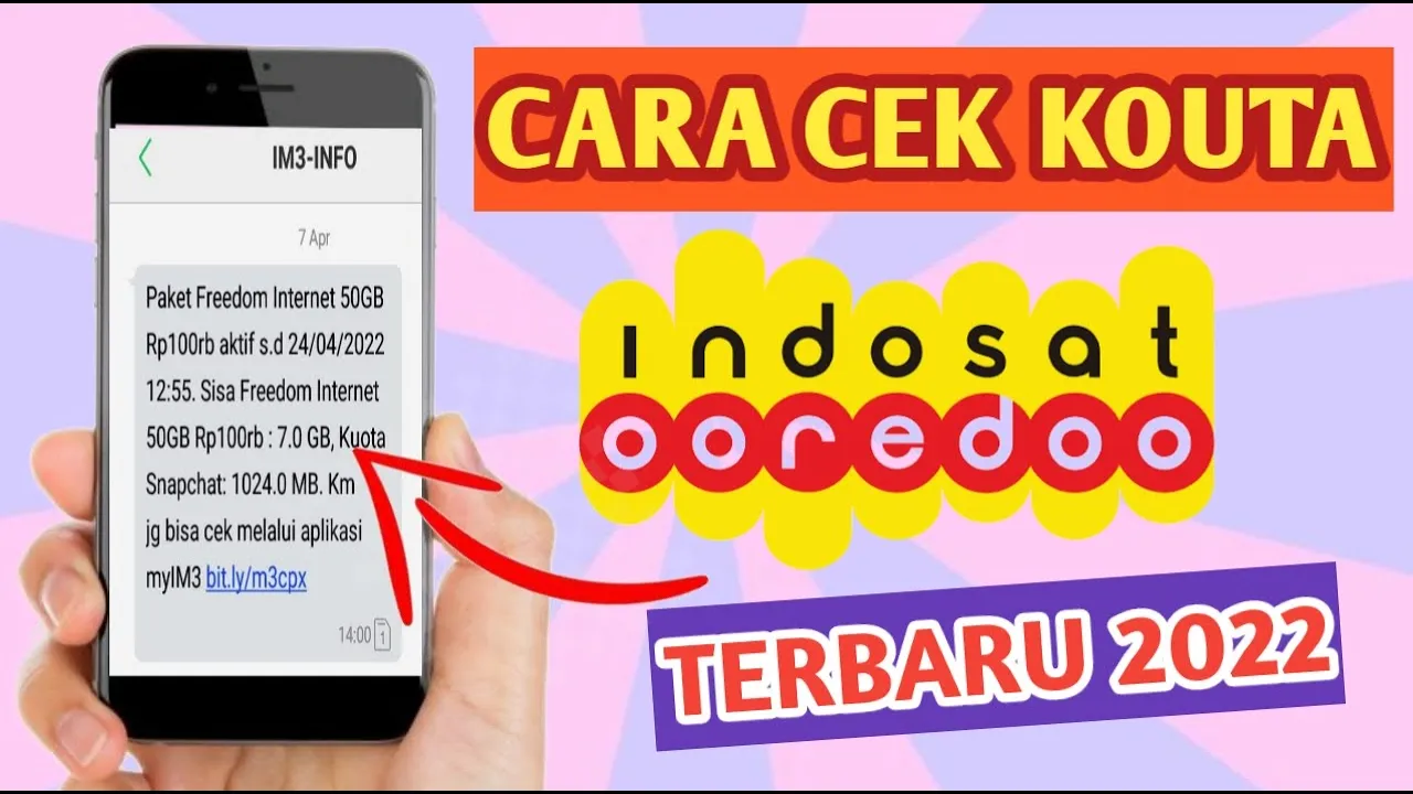 Cara Cek Kuota Indosat Terbaru 2022