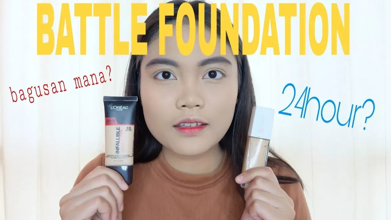 L'Oreal Infallible Pro Matte Test & Review!! | Kiara Leswara