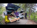 Download Lagu Behind the scenes living in a Tesla and an electric van (The ID Buzz)