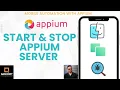 Appium Tutorial - Part 23 Mobile Automation Start Stop Appium Server Programmatically