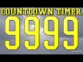 9999 seconds countdown timer - CLOUD