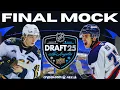 2025 NHL MOCK DRAFT FINAL TOP-32