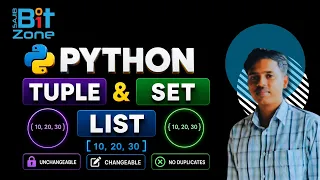 Python Tuple Set Tutorial in Bangla List vs Tuple vs Set Difference Python for Beginners