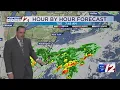 WPRI 12 Weather Forecast for 25 Cool and dry today rain chances increase through the week